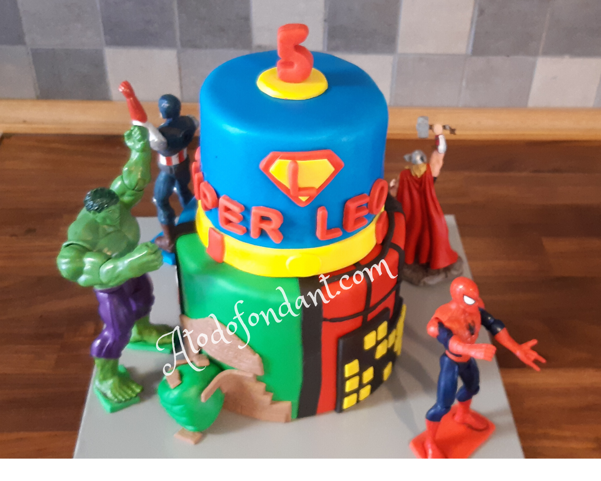 Tarta Super Heroes Tarta Super Heroes