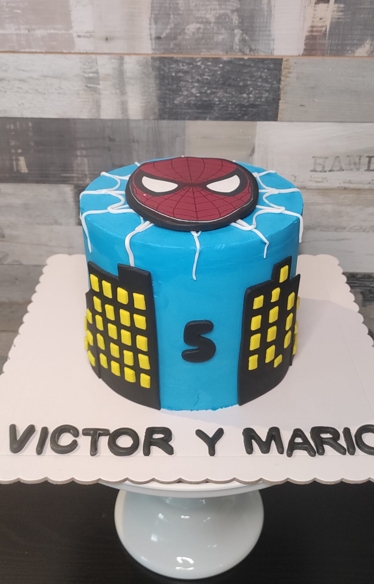 Tarta Spiderman 2D Tarta Spiderman 2D