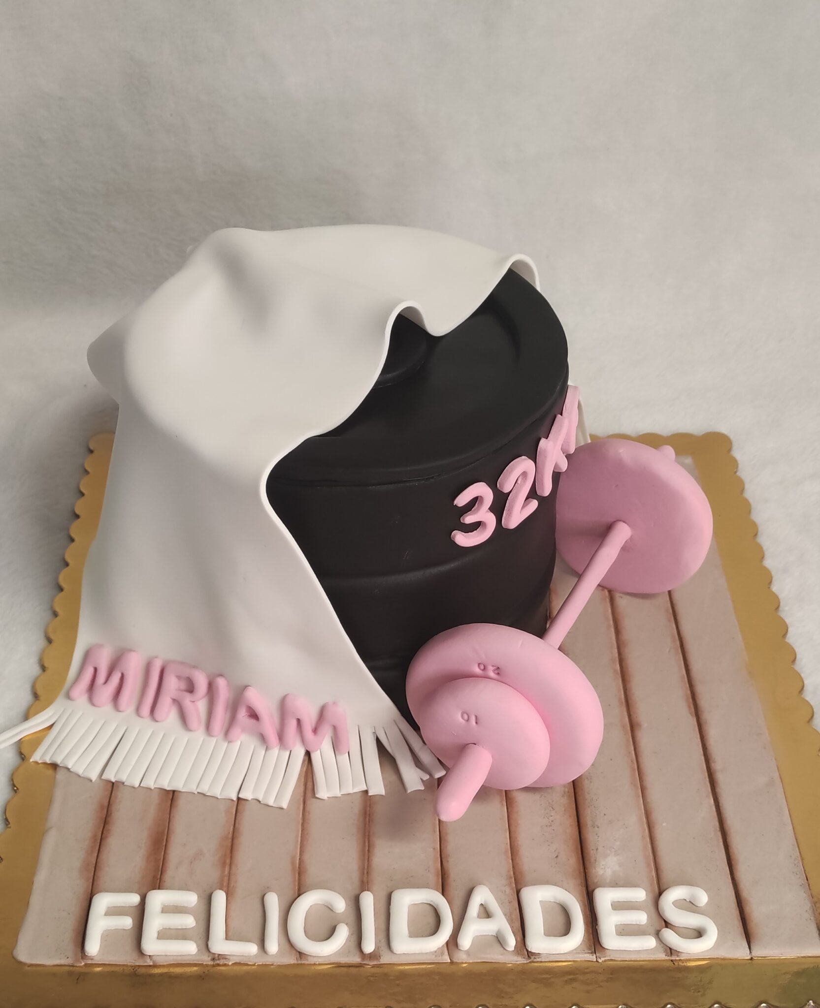 Tarta Gym mujer Tarta Gym mujer