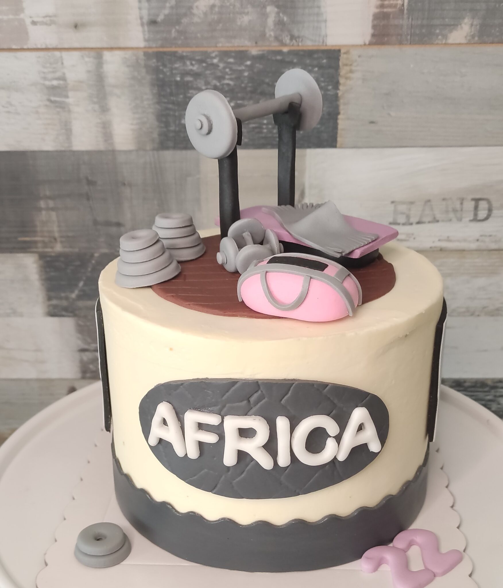 Tarta Sala de Gym Tarta Sala de Gym