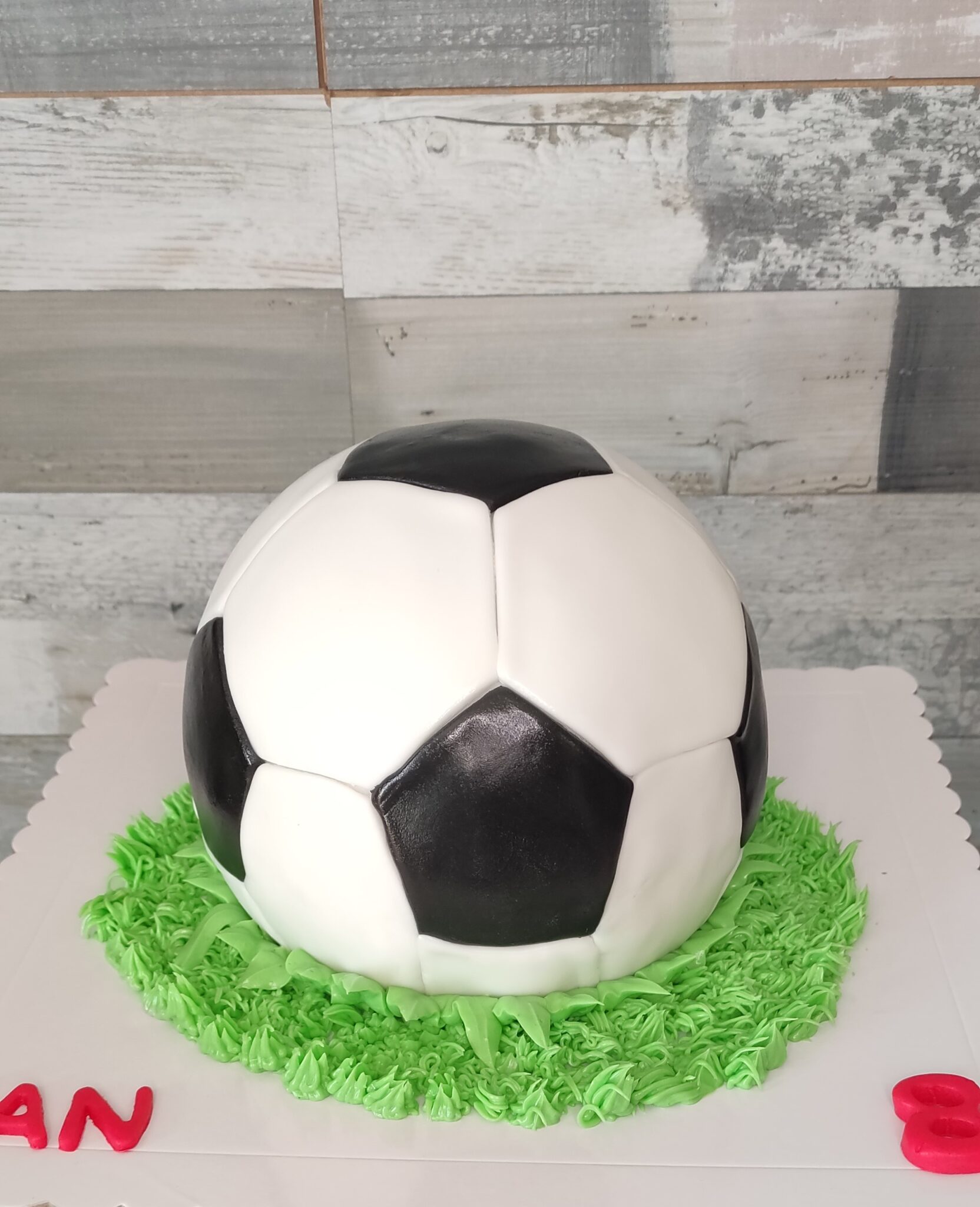 Tarta pelota de Fulbol Tarta pelota de Fulbol
